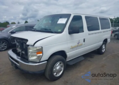 2011 Ford E-350 Super Duty Xlt z USA, uszkodzony, nr VIN 1FBNE3BL1BDB12855